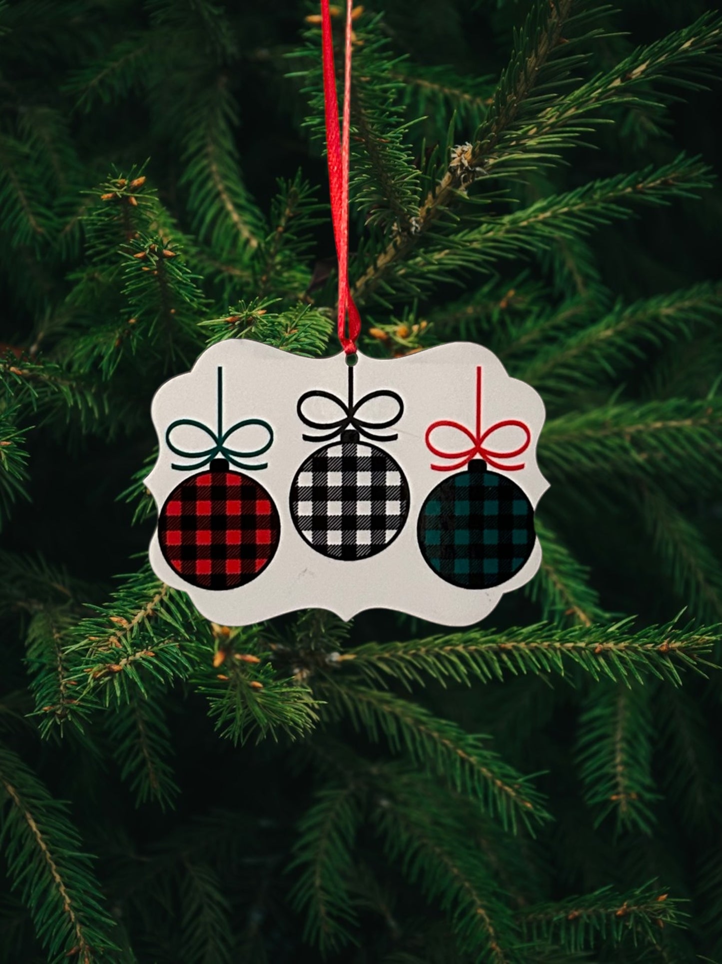 Christmas bulbs ornament