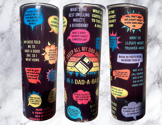 Dad-a-base 20oz tumbler