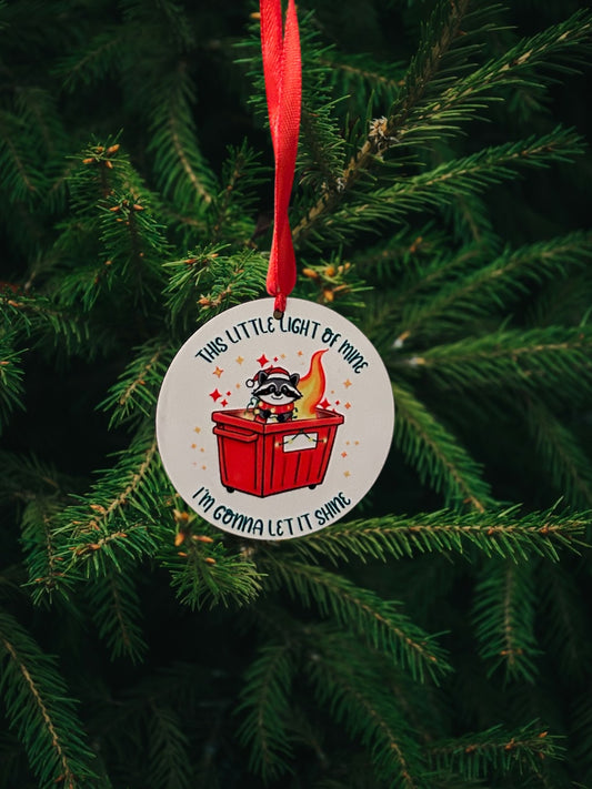This little light of mine ornament