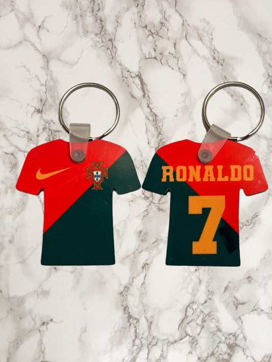 Custom jersey keychain