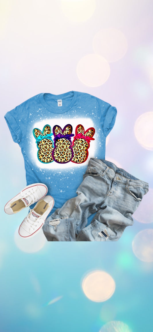 Cheetah bunnies tshirt