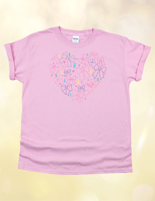 Easter heart Tshirt