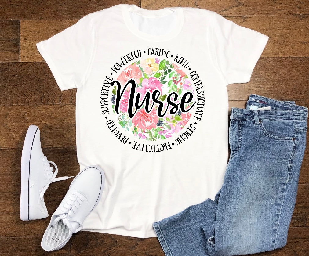 Nurse affirmation tshirt