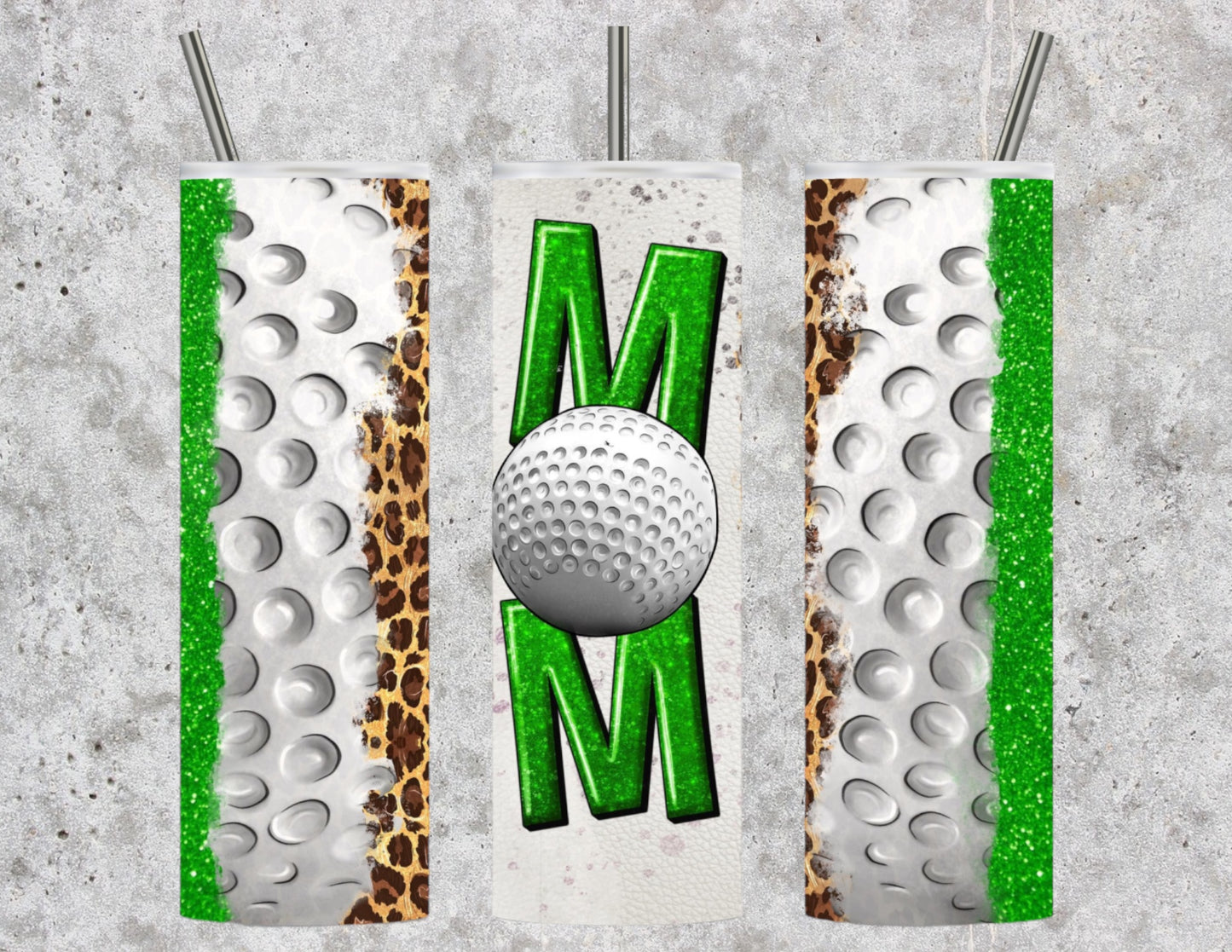 Golf mom 20oz tumbler