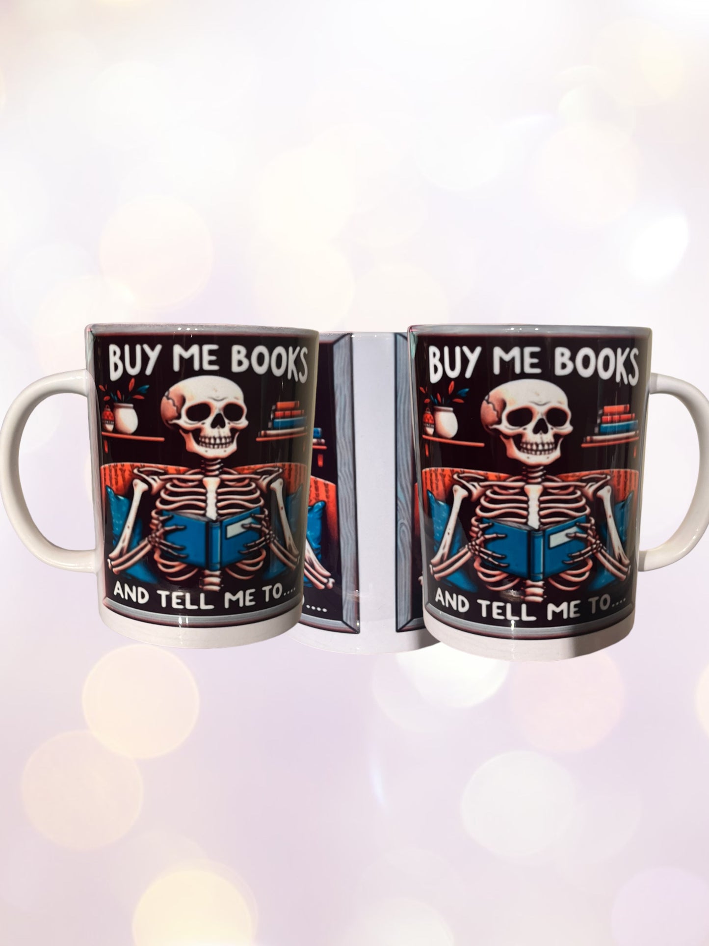 Buy me books mug