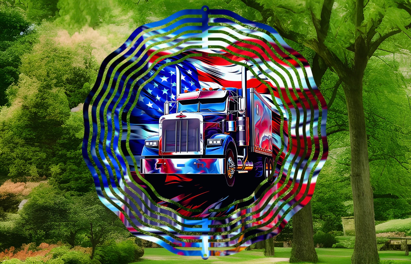 American truck 8in wind spinner