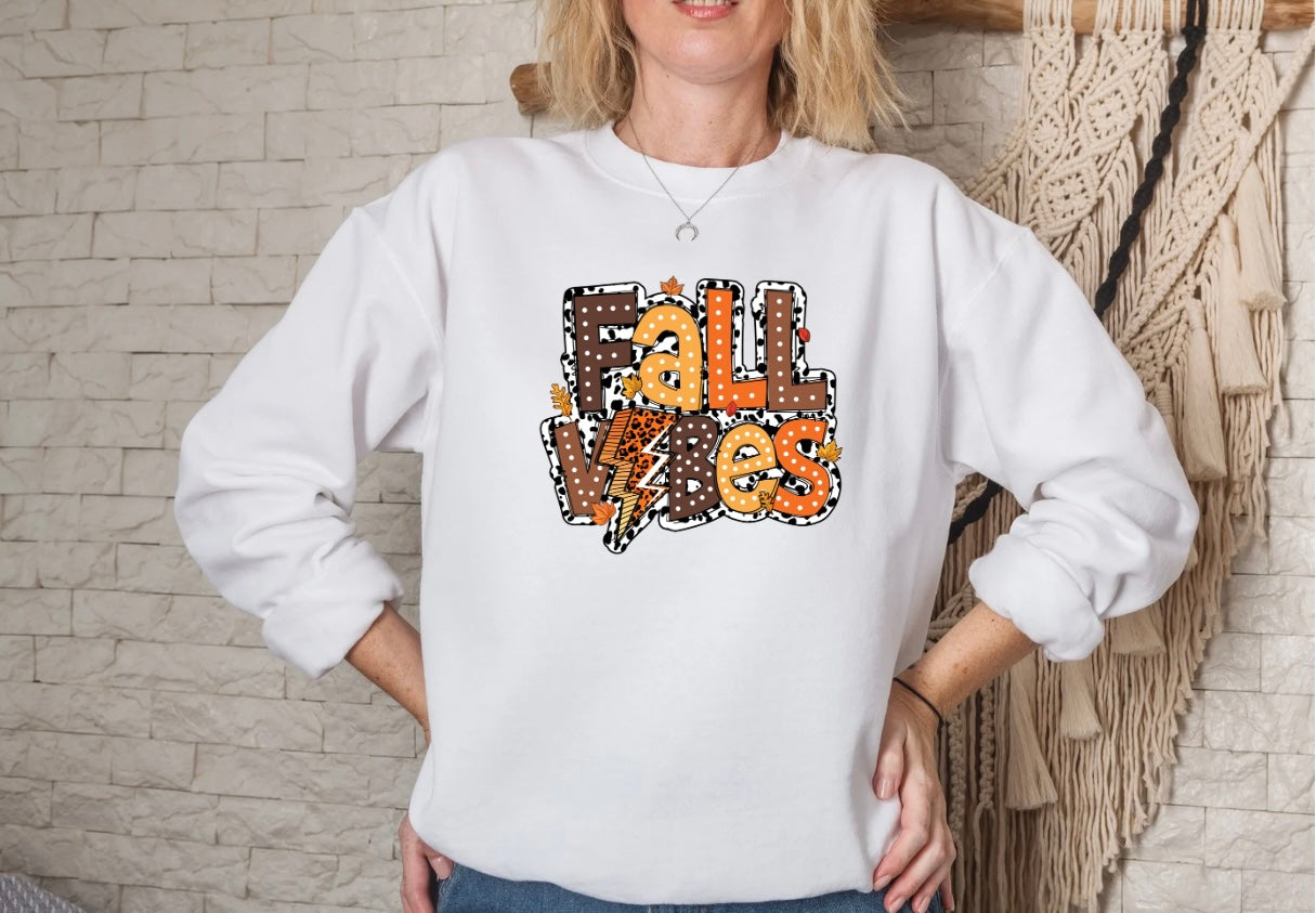 Fall vibes crewneck