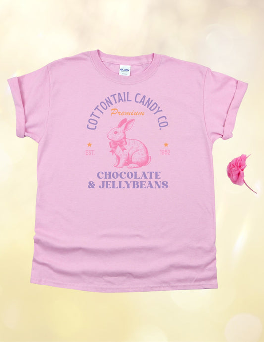 Cottontail candy co tshirt