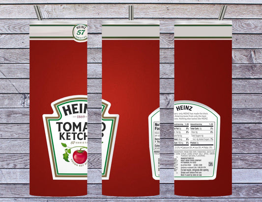 Heinz ketchup 20oz tumbler