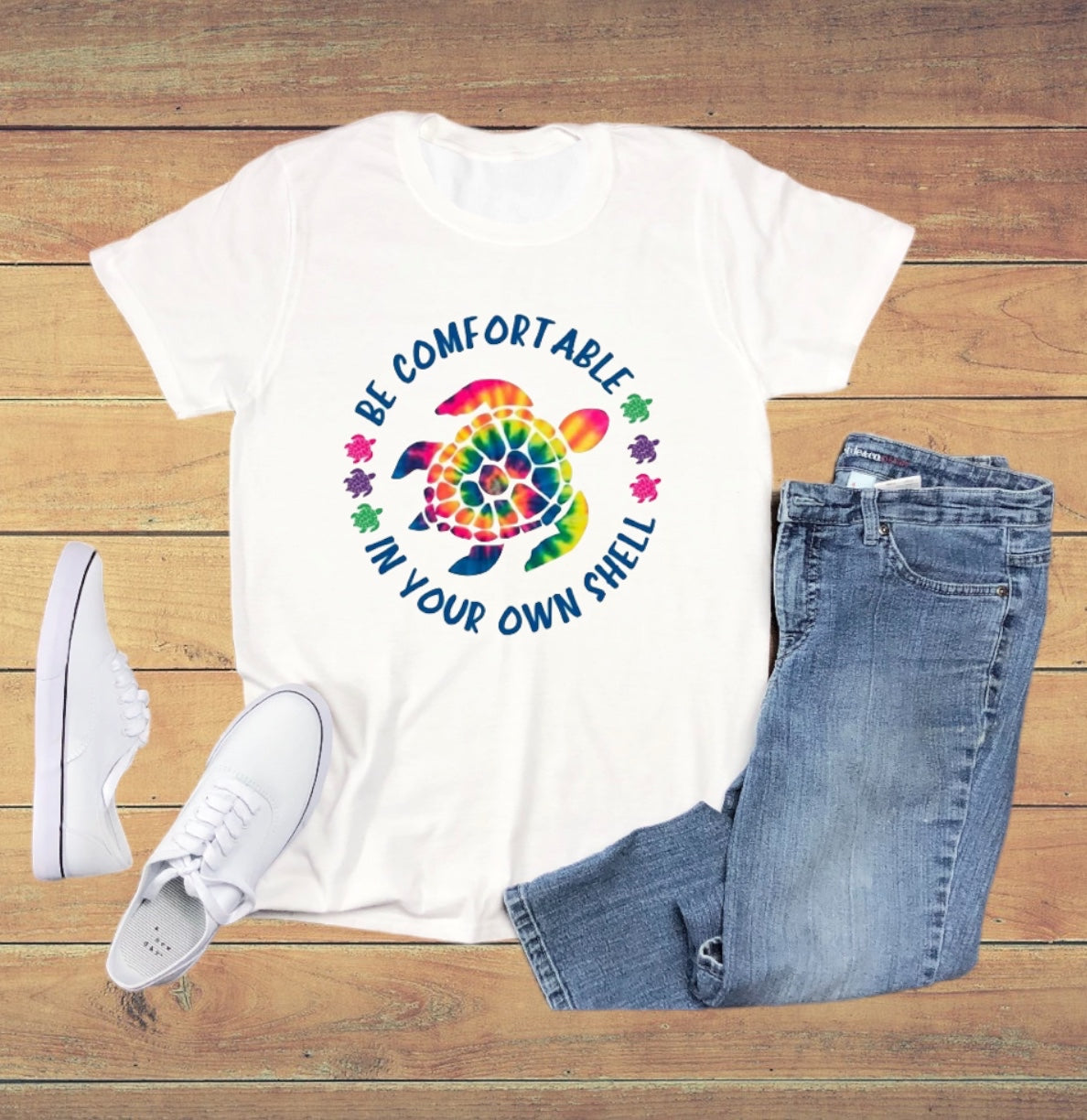 Be comfortable in your own shell tshirt