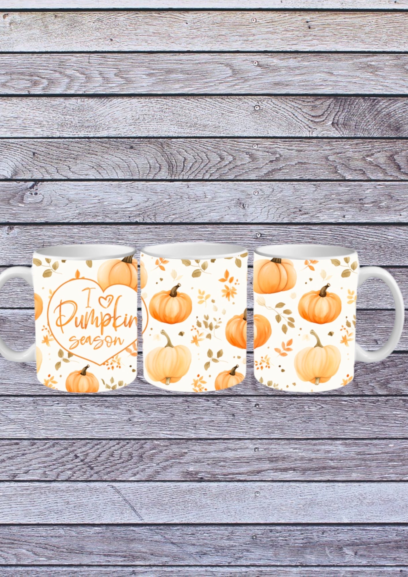 I love pumpkin season 15oz mug