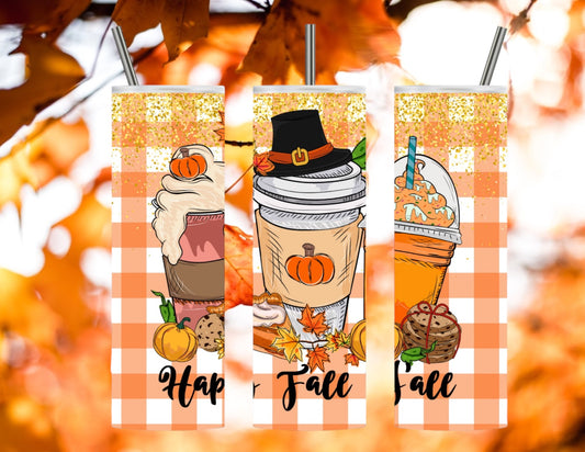 Happy fall yall drinks 20oz tumbler