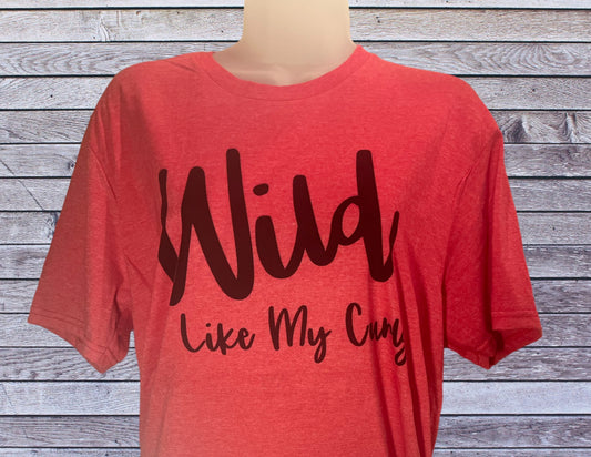 Wild like my curls tshirt