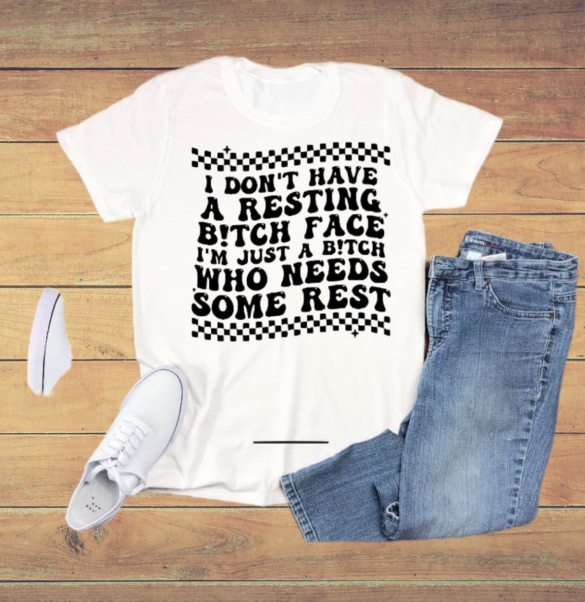 Resting bitch face tshirt