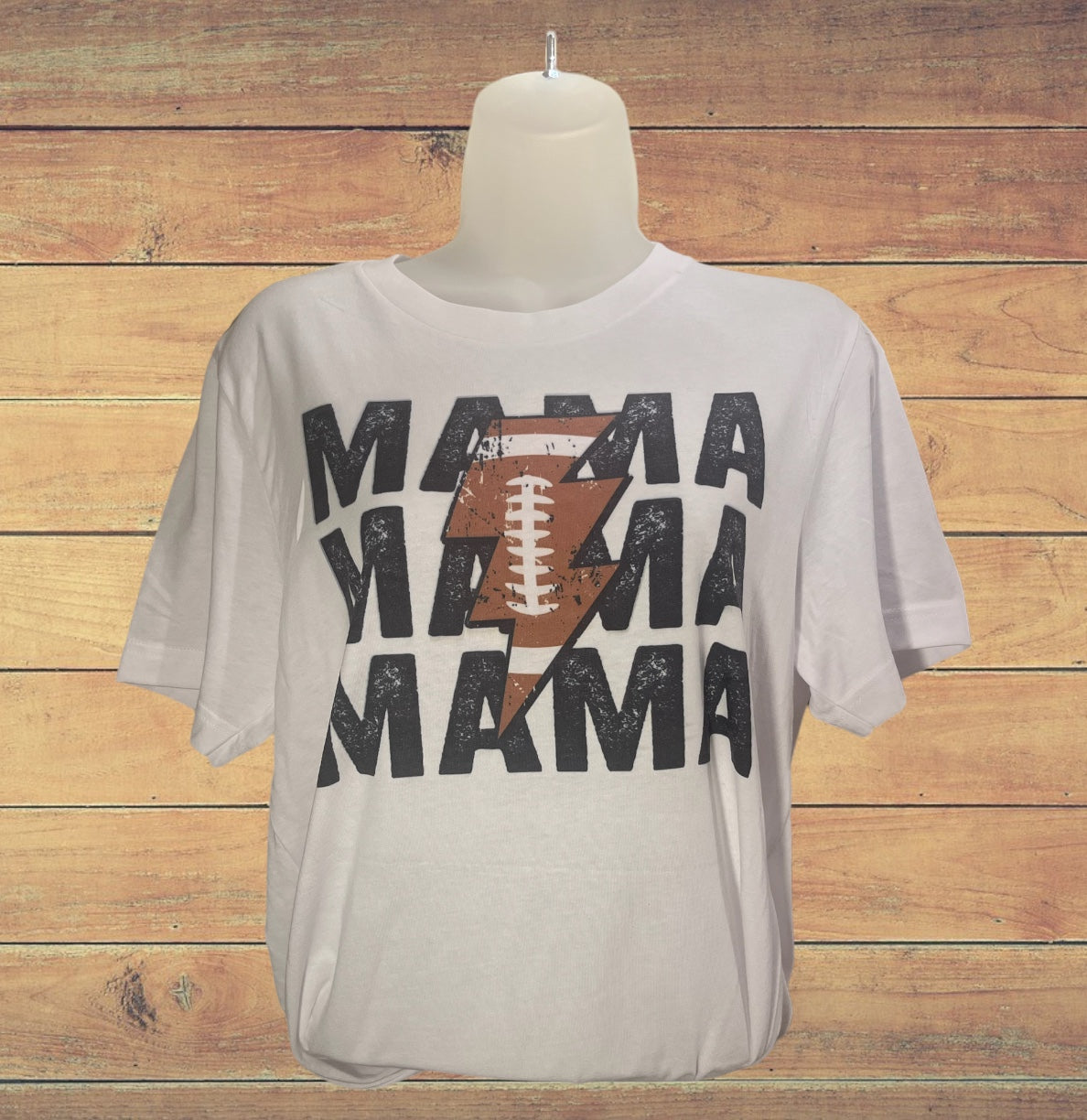 Football mama tshirt