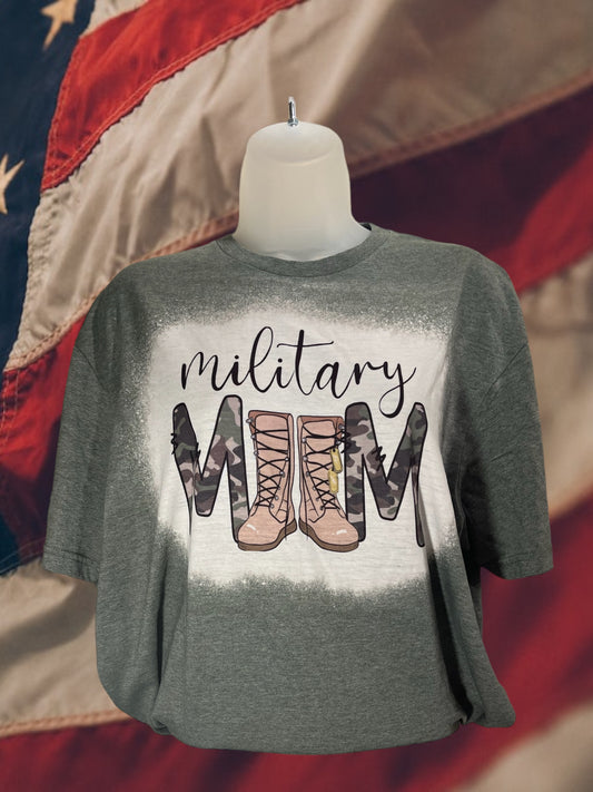 Military mom tshirt