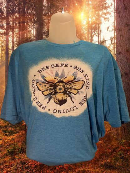 Bee safe bee kind bee loving bee strong tshirt