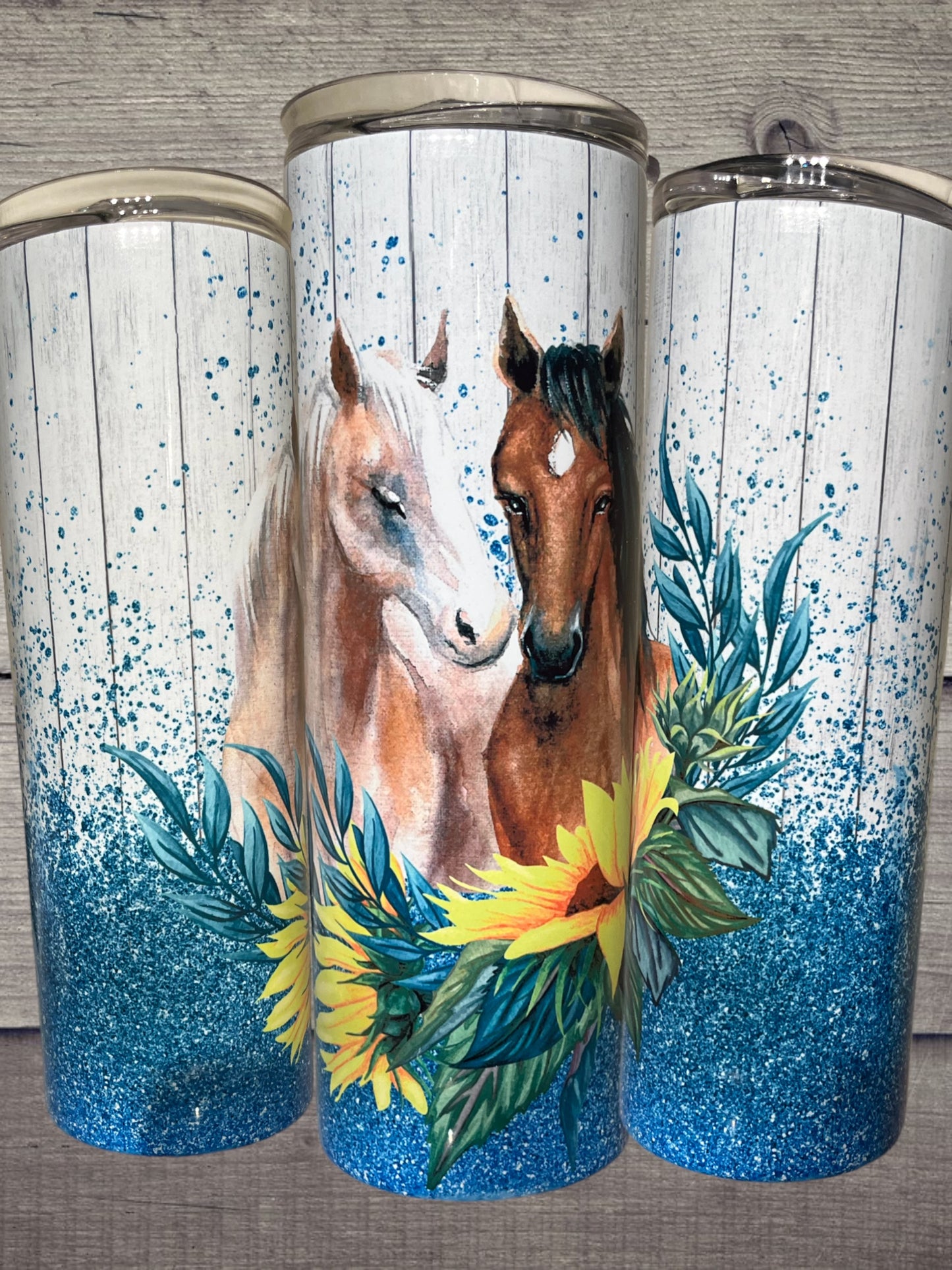 Horses 20oz tumbler