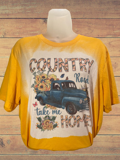 Country roads take me home tshirt