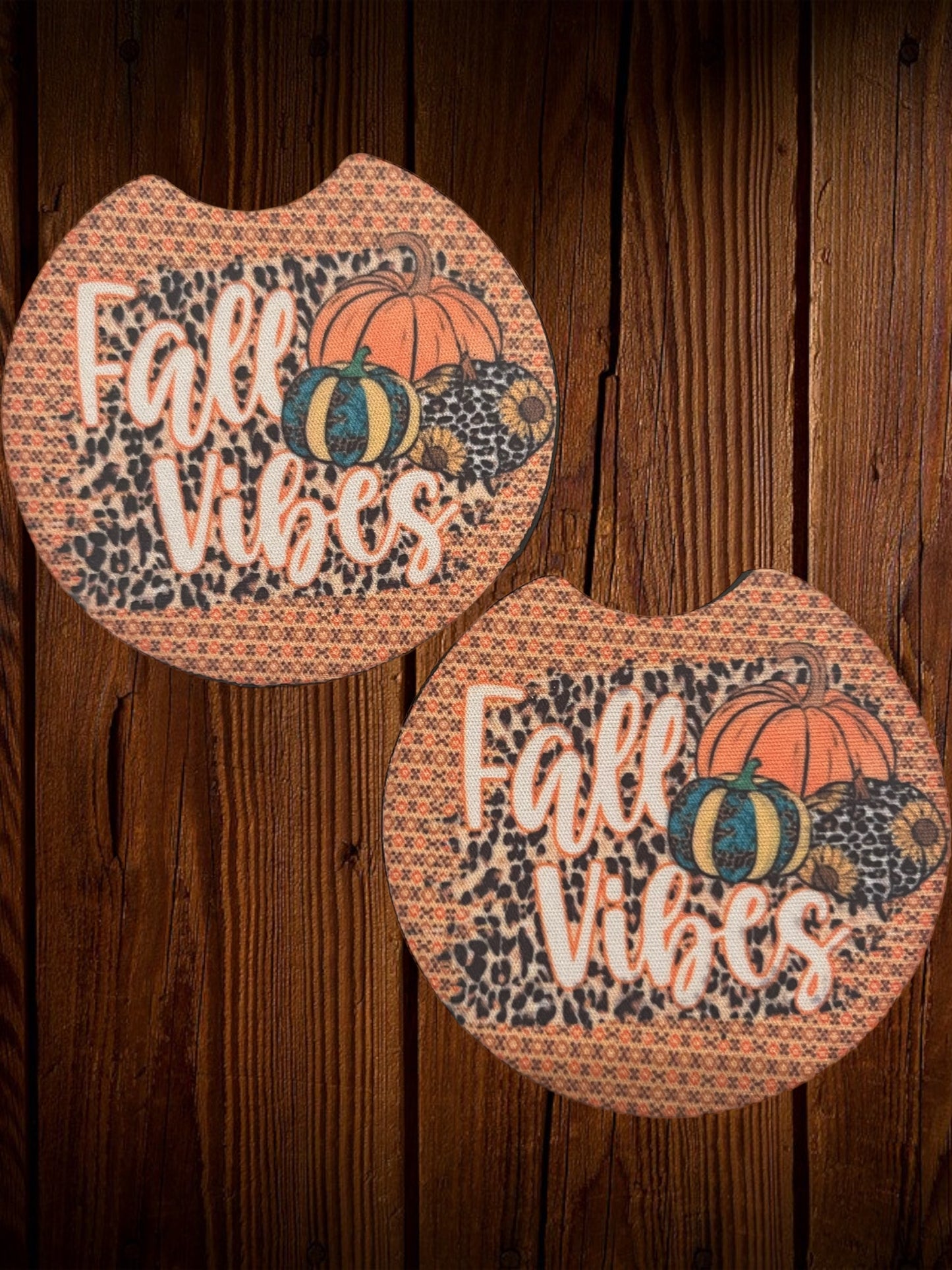 Fall vibes car coasters (2)