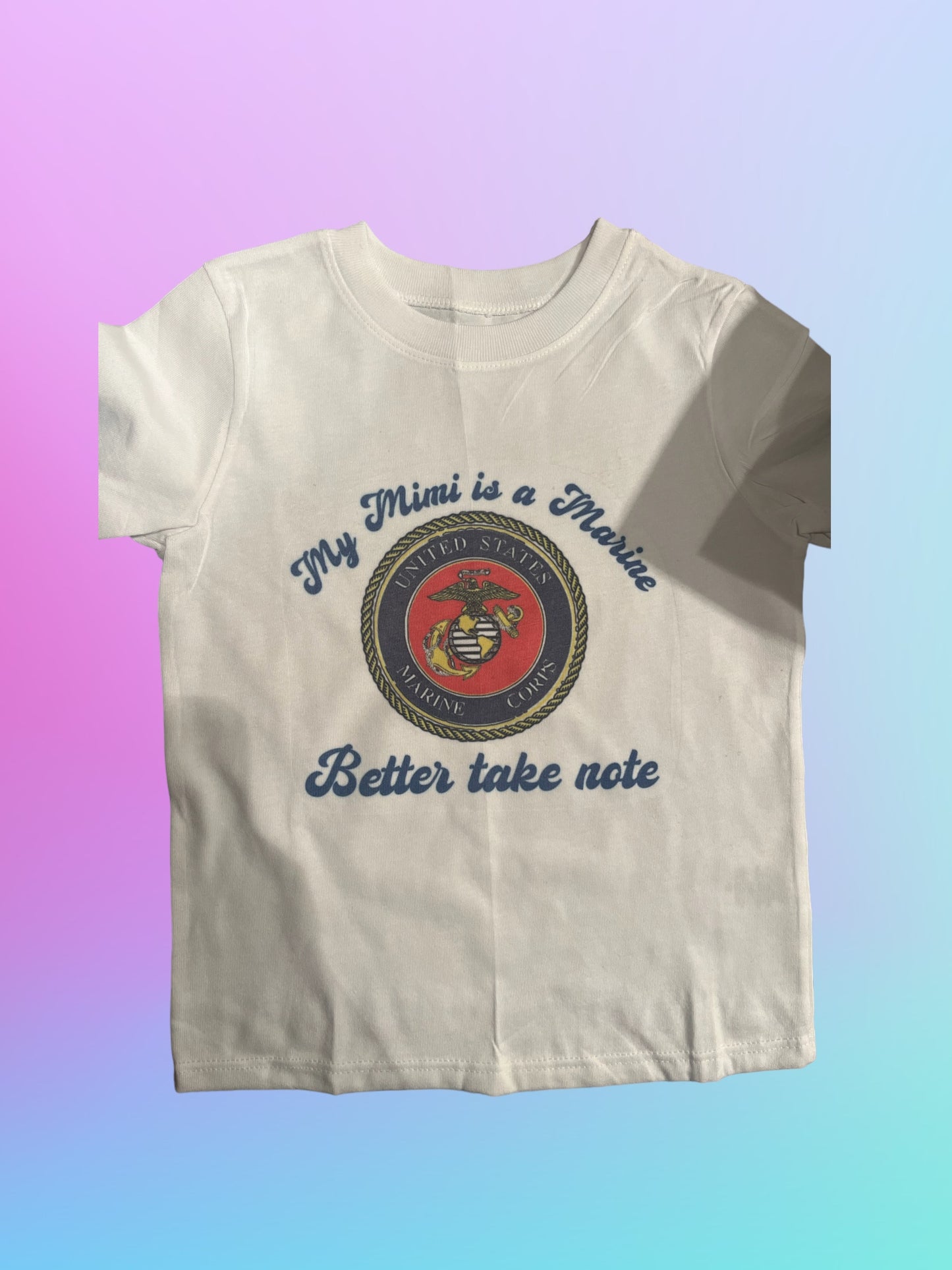 Youth marines tshirt