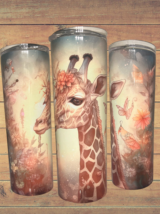 Giraffe 20oz tumbler