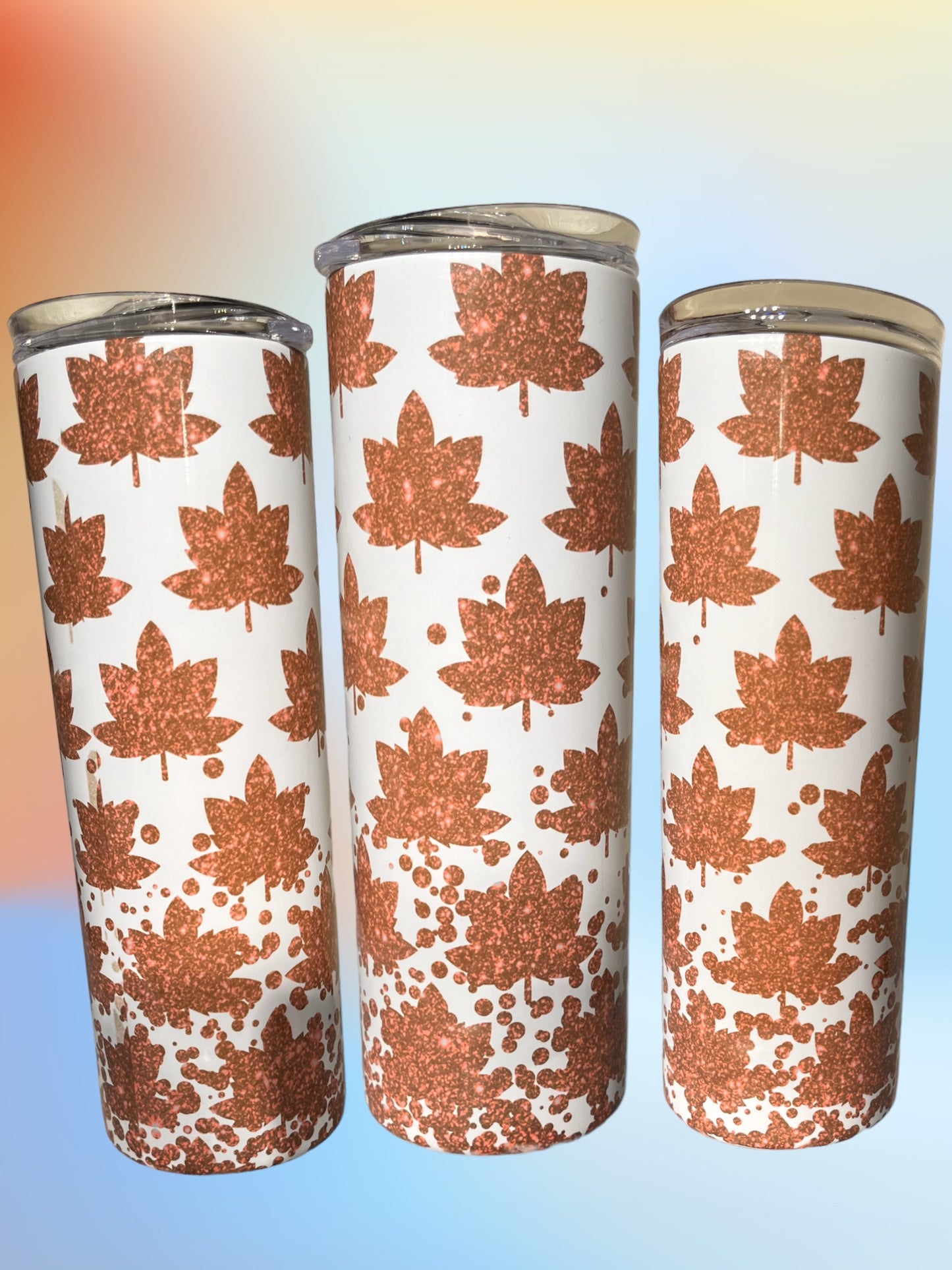 Gold Leaves 20oz Tumbler