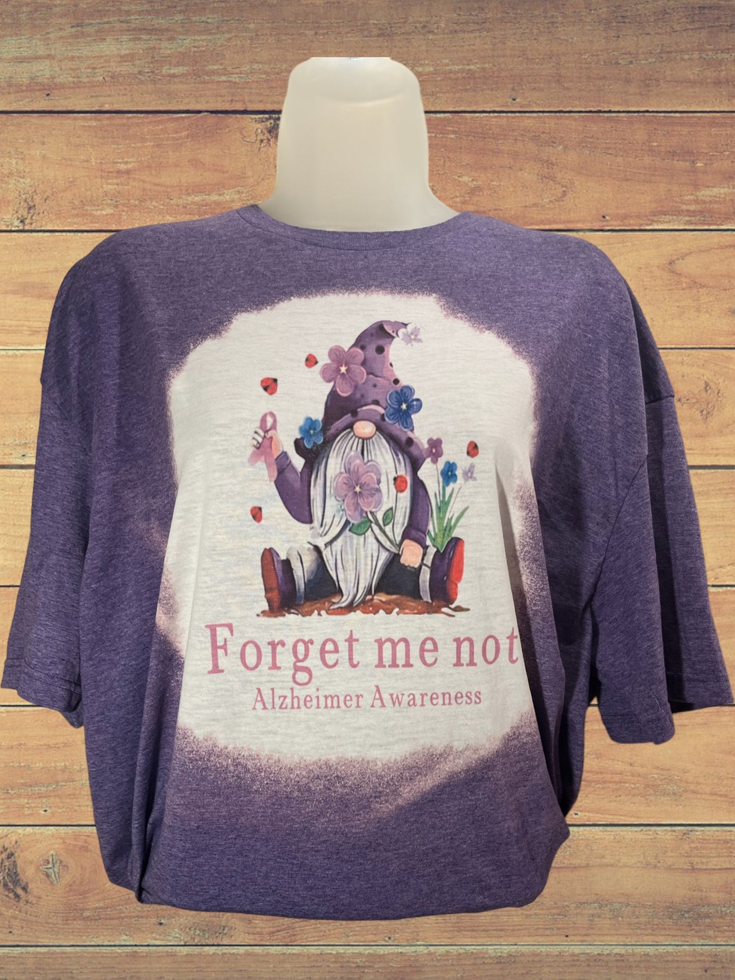 Forget me not Alzheimer’s awareness tshirt