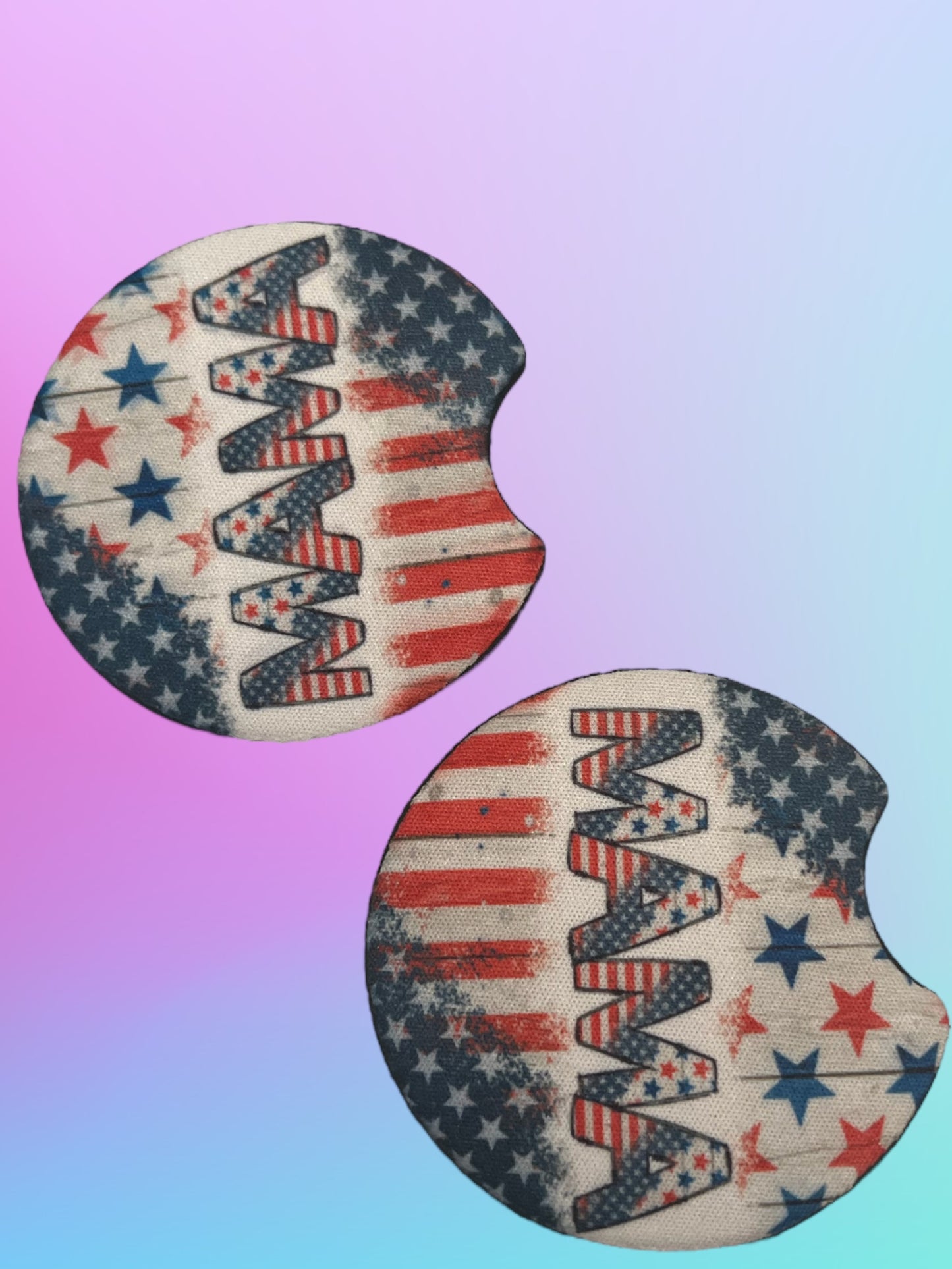 American mama car coasters (2)