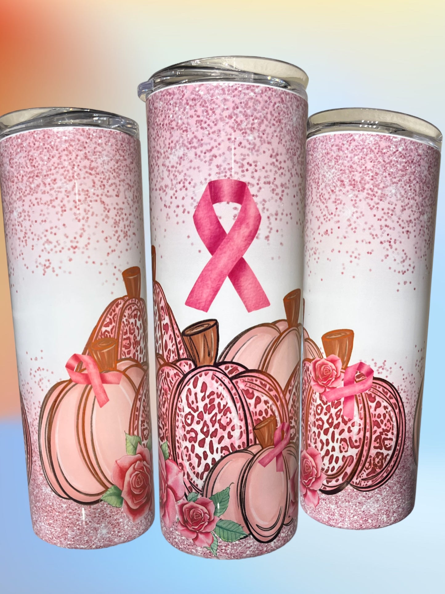 Breast Cancer Ribbon 20oz Tumbler