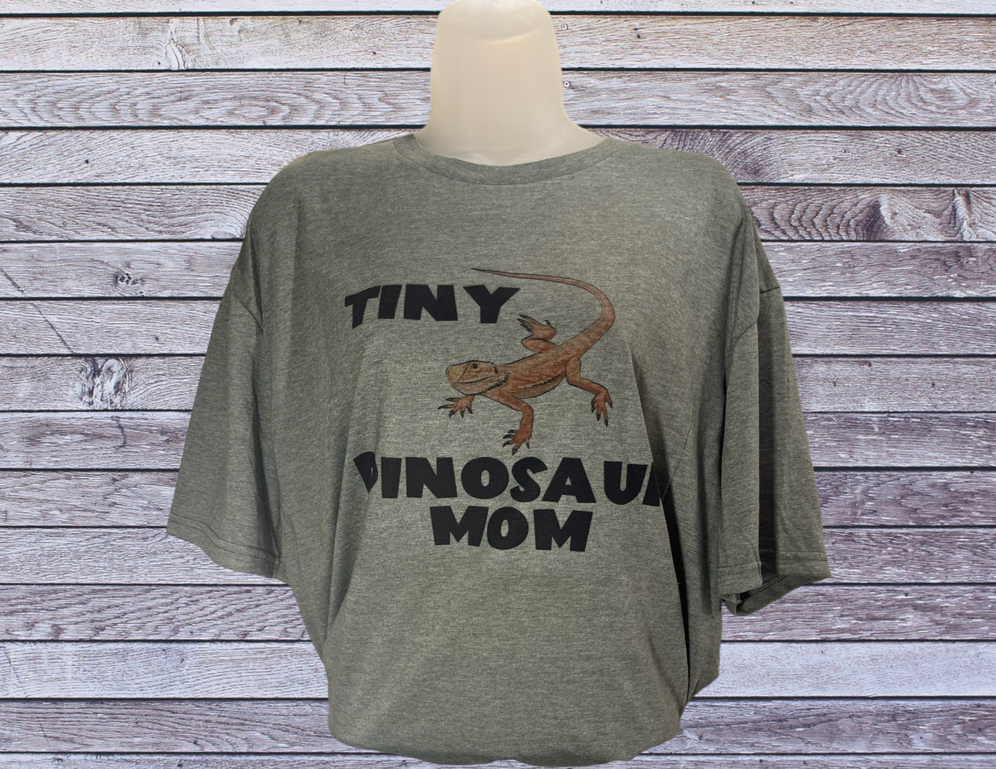 Tiny dinosaur mom tshirt