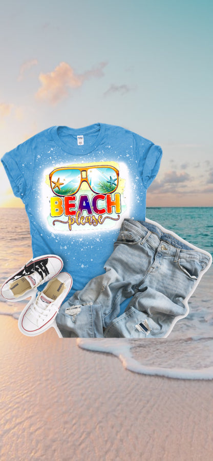 Beach please tshirt