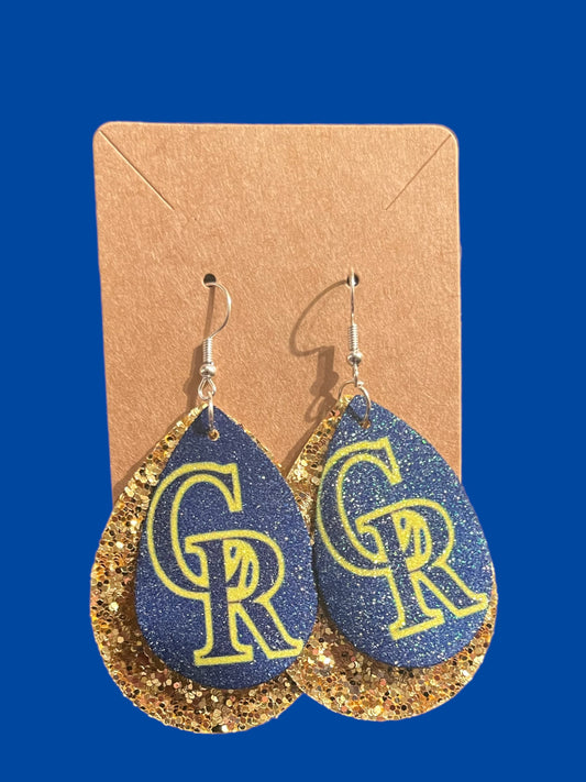 Custom faux earrings