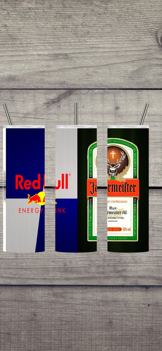 Red Bull Jager 20oz tumbler