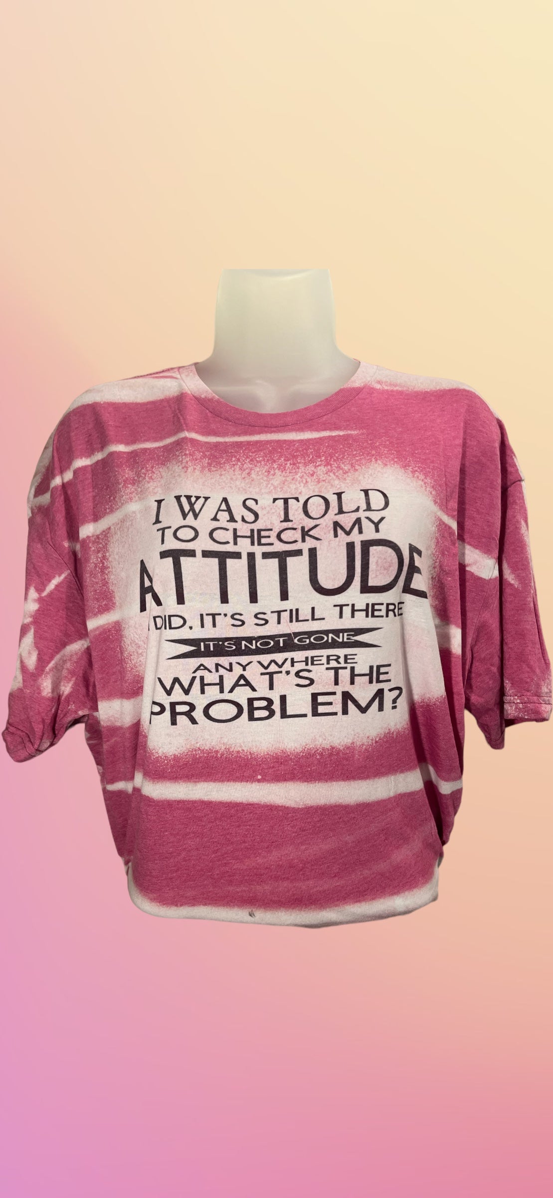 Check my attitude tshirt