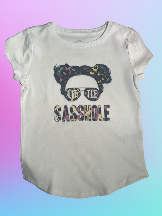 Little sasshole youth tshirt