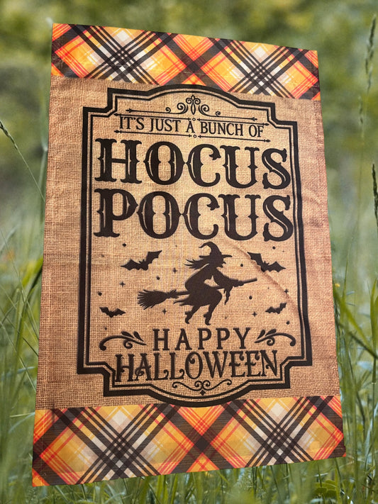 Hocus Pocus 12x18 garden flag