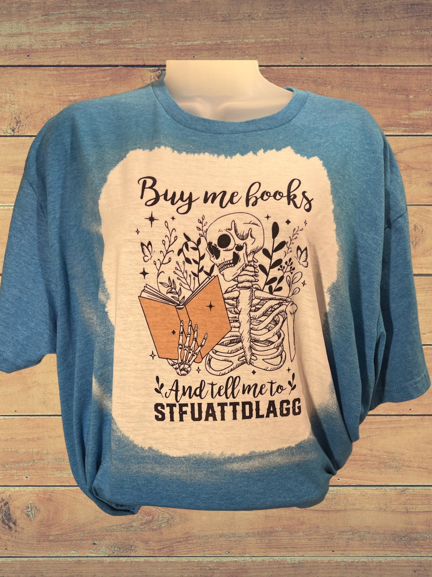 Buy me a book and tell me to stfuattdlagg tshirt