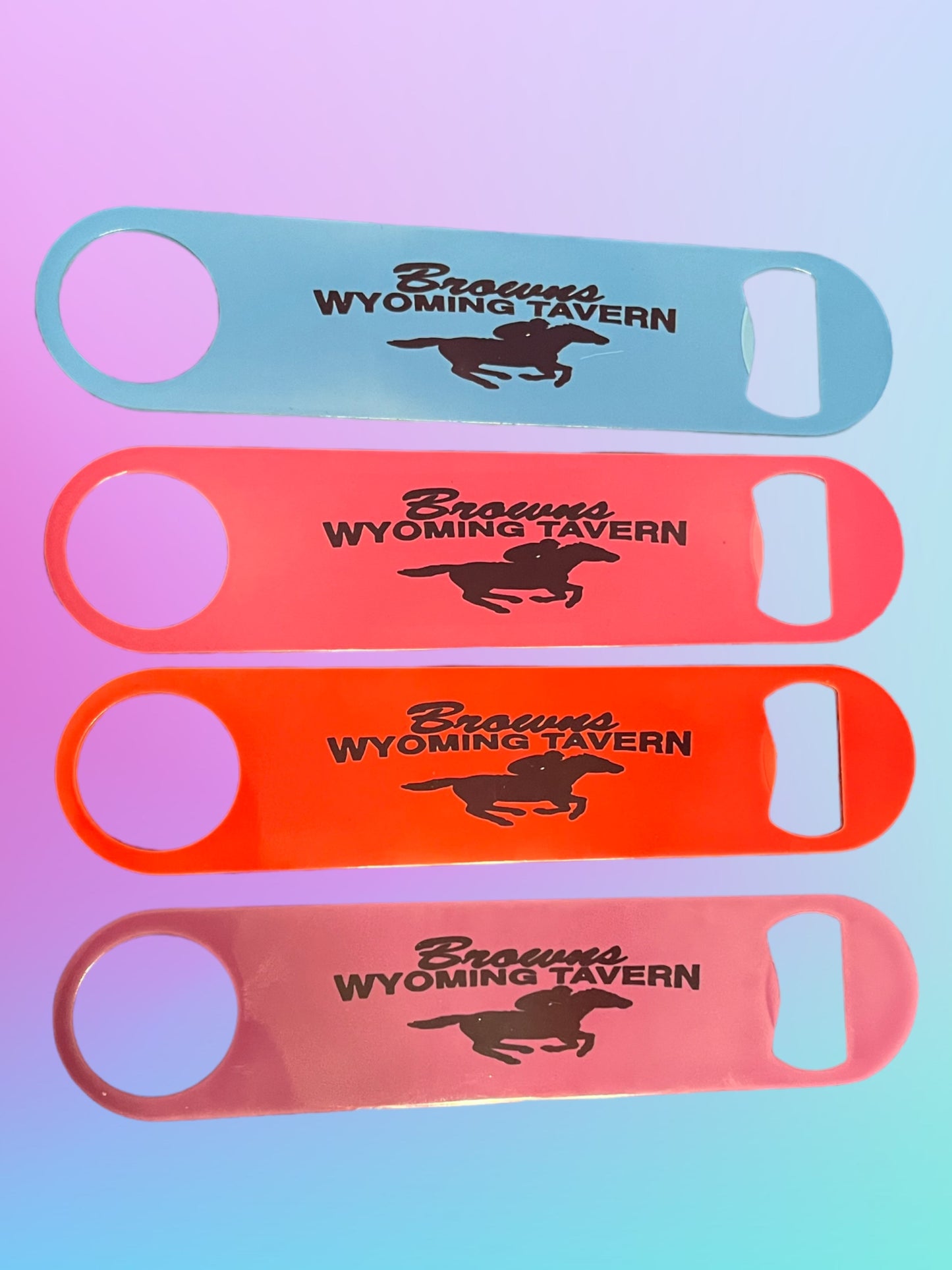 Custom bottle openers