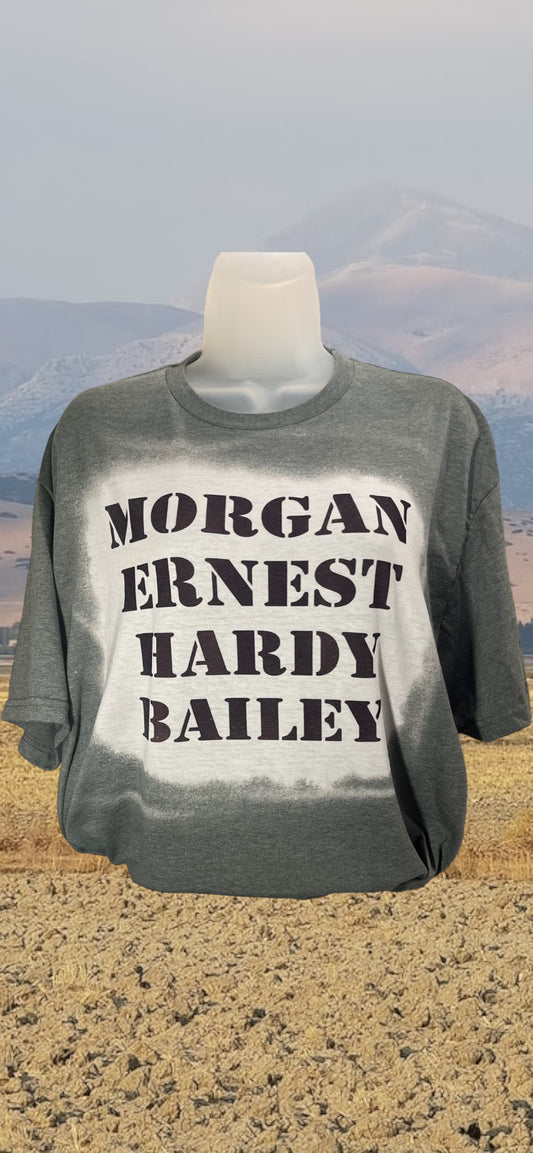 Morgan Ernest hardy bailey tshirt (non bleached)