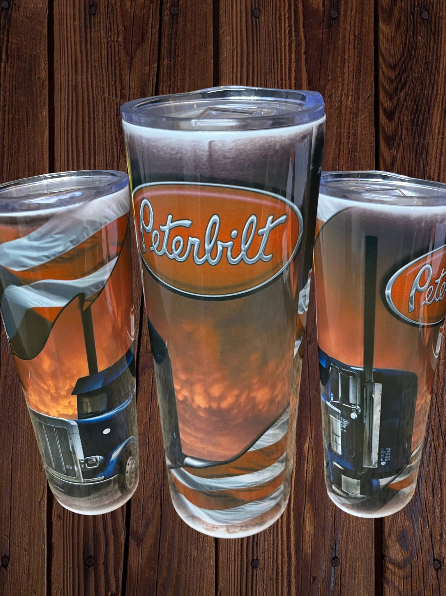 Peterbilt American Flag 20oz Tumbler