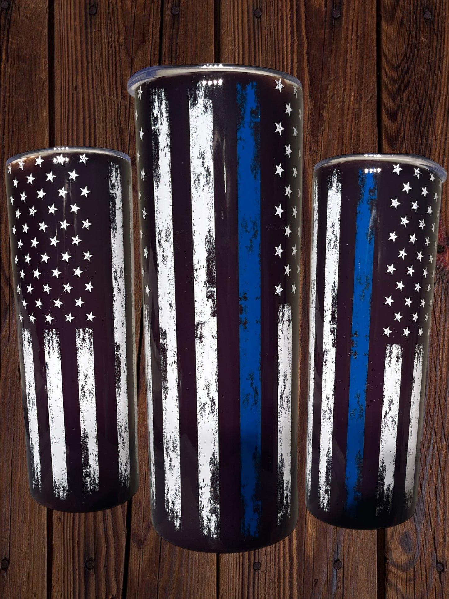 Thin Blue Line 20oz Tumbler