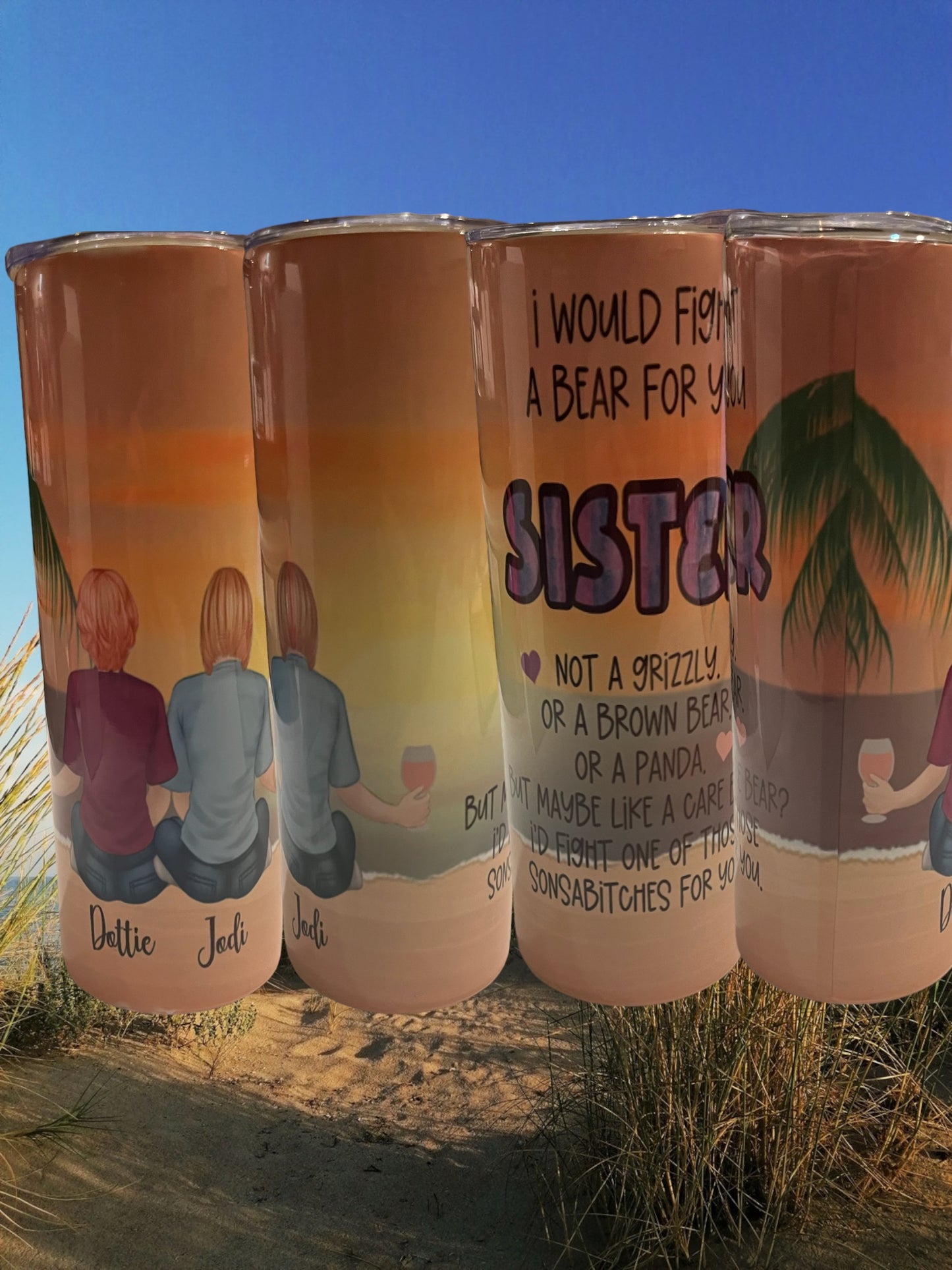 Customized tumbler