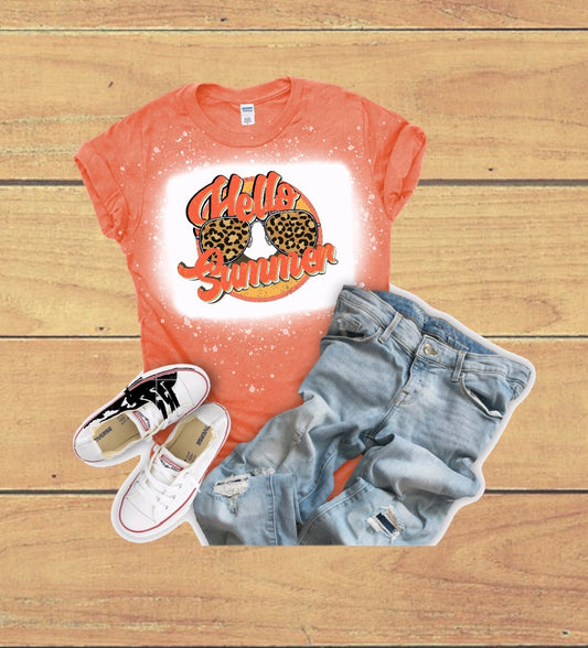 Hello summer tshirt