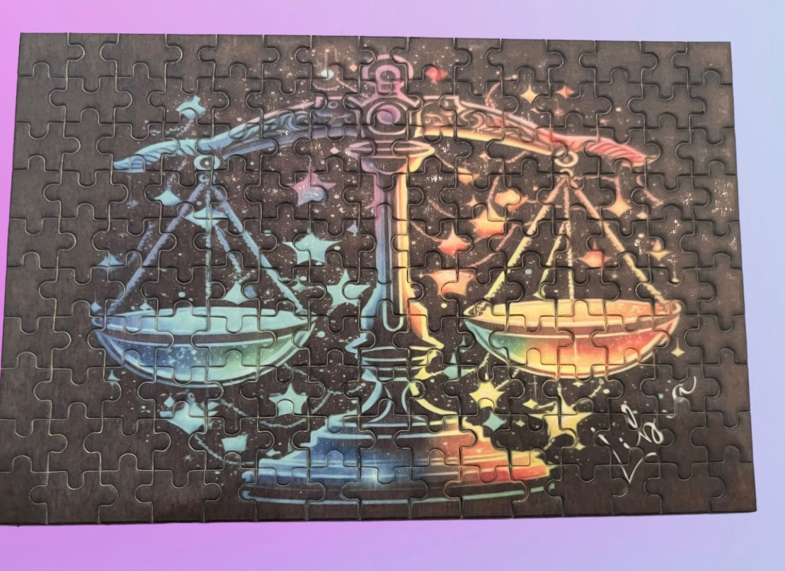 Libra 6x4 jigsaw Puzzle
