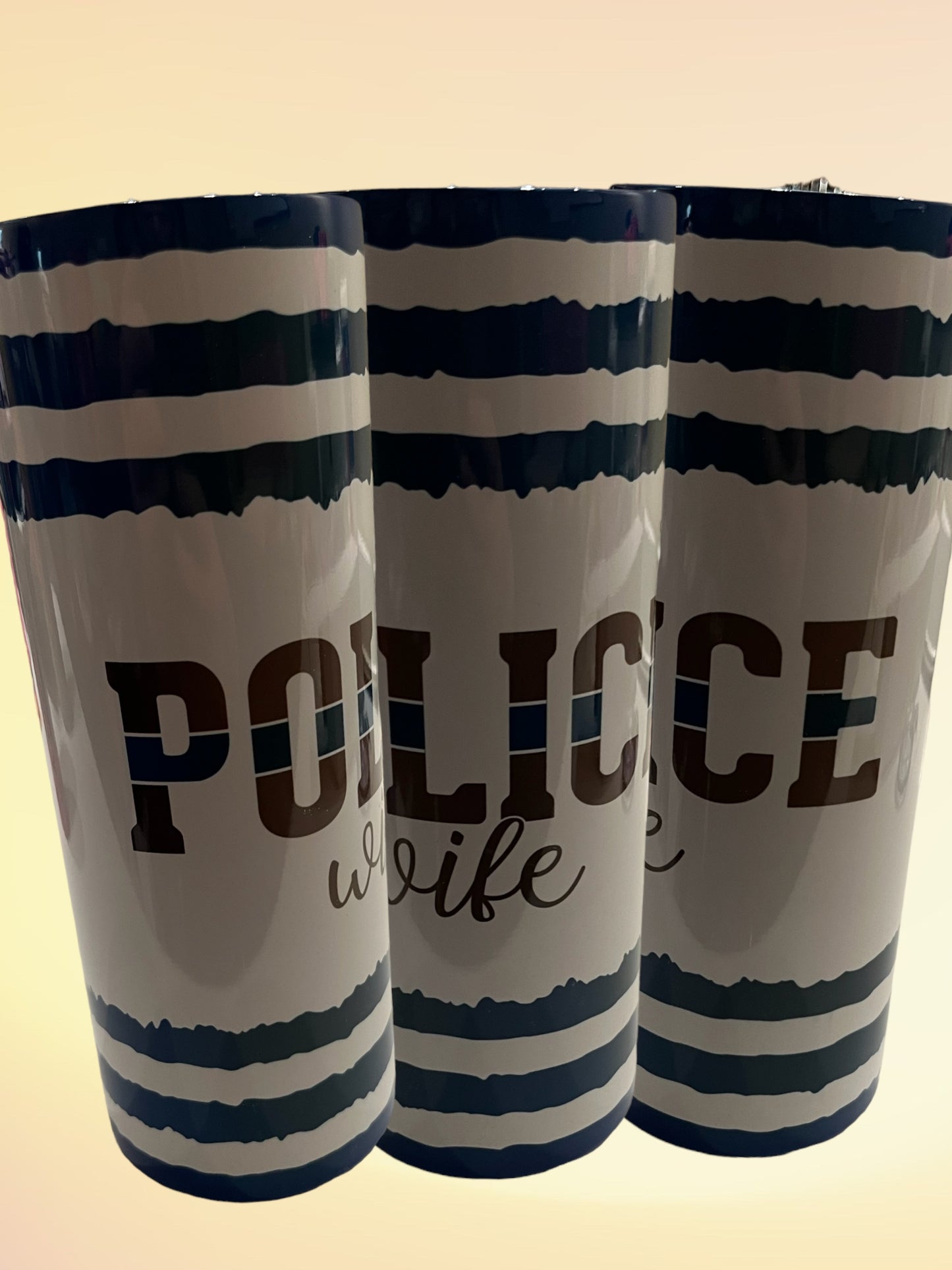 Police wife 20oz tumbler