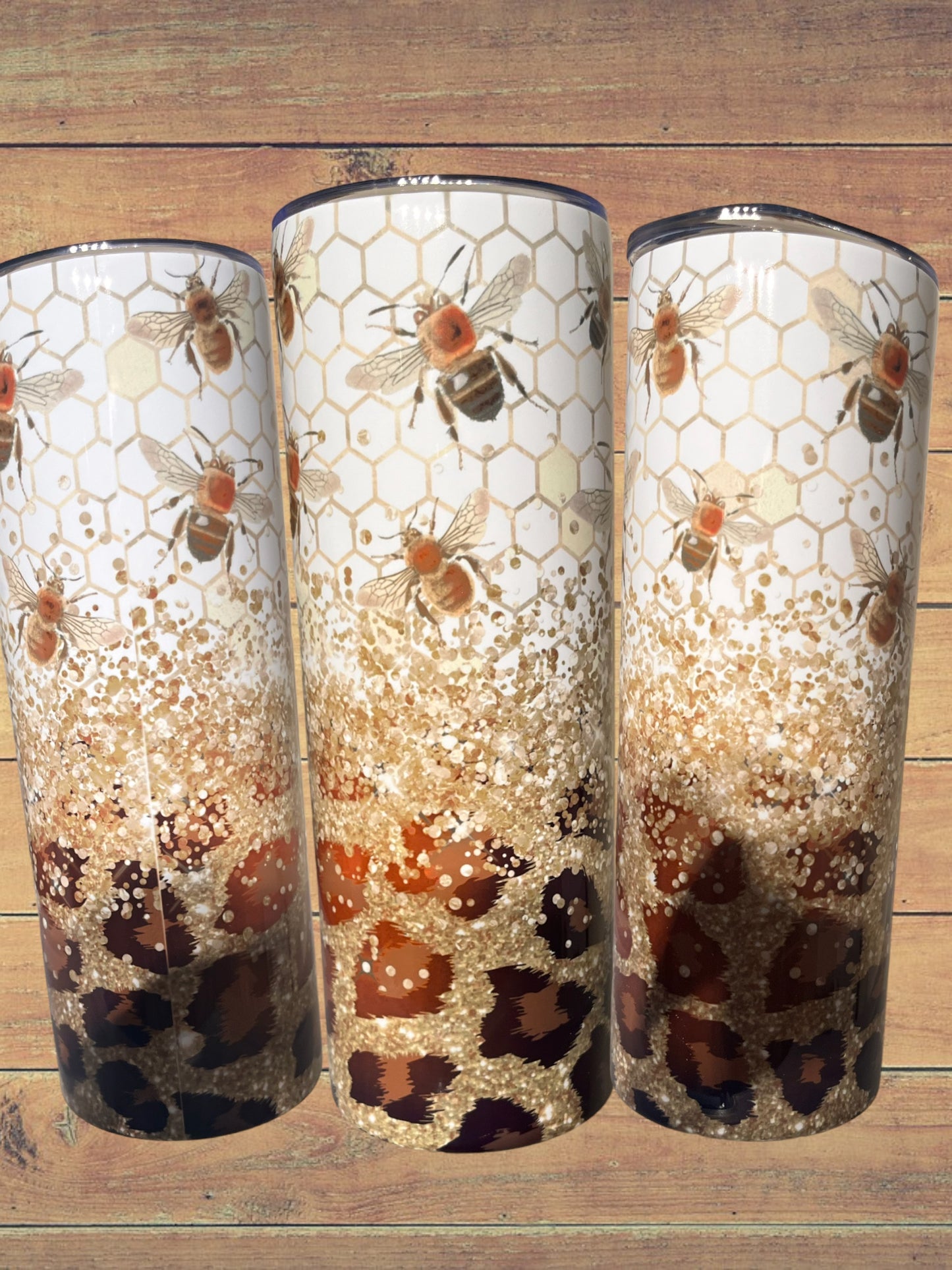 Bee Cheetah 20oz Tumbler