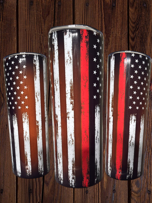 Thin Red Line 20oz Tumbler