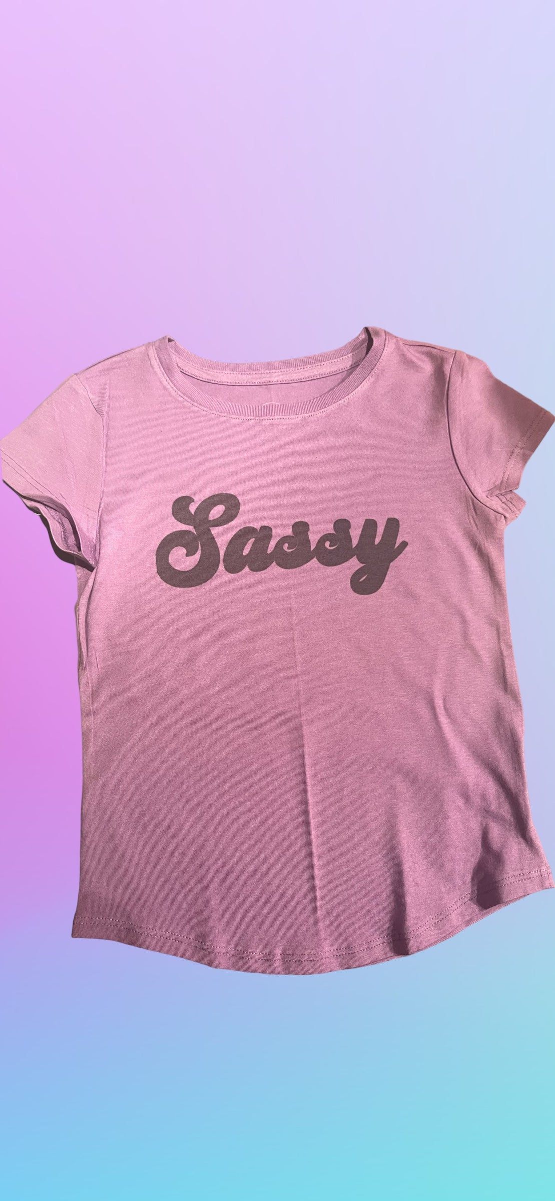 Sassy youth tshirt